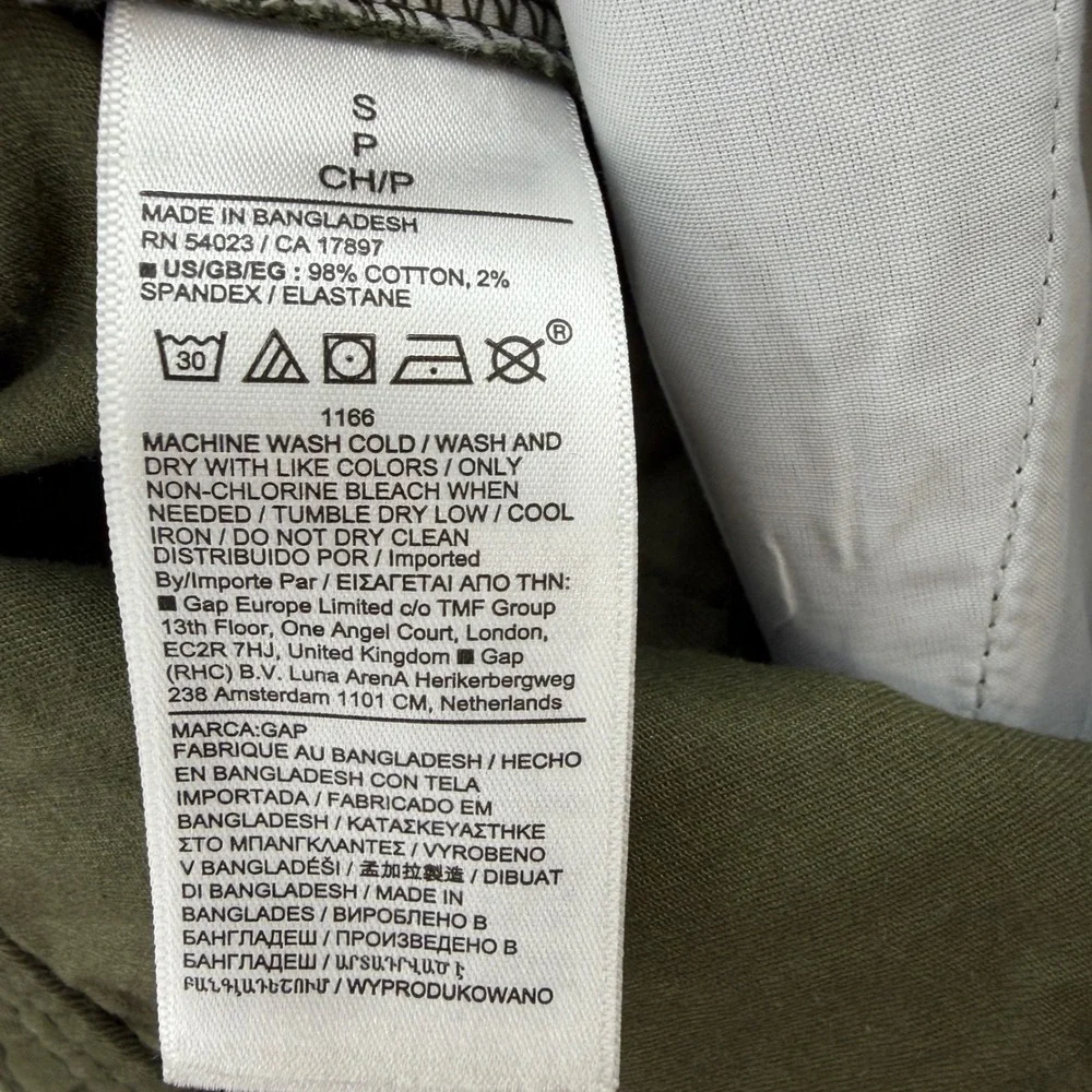 Gap Easy Essential Pant Mens Small Green NEW Straight Leg‎ GapFlex Moss Chino